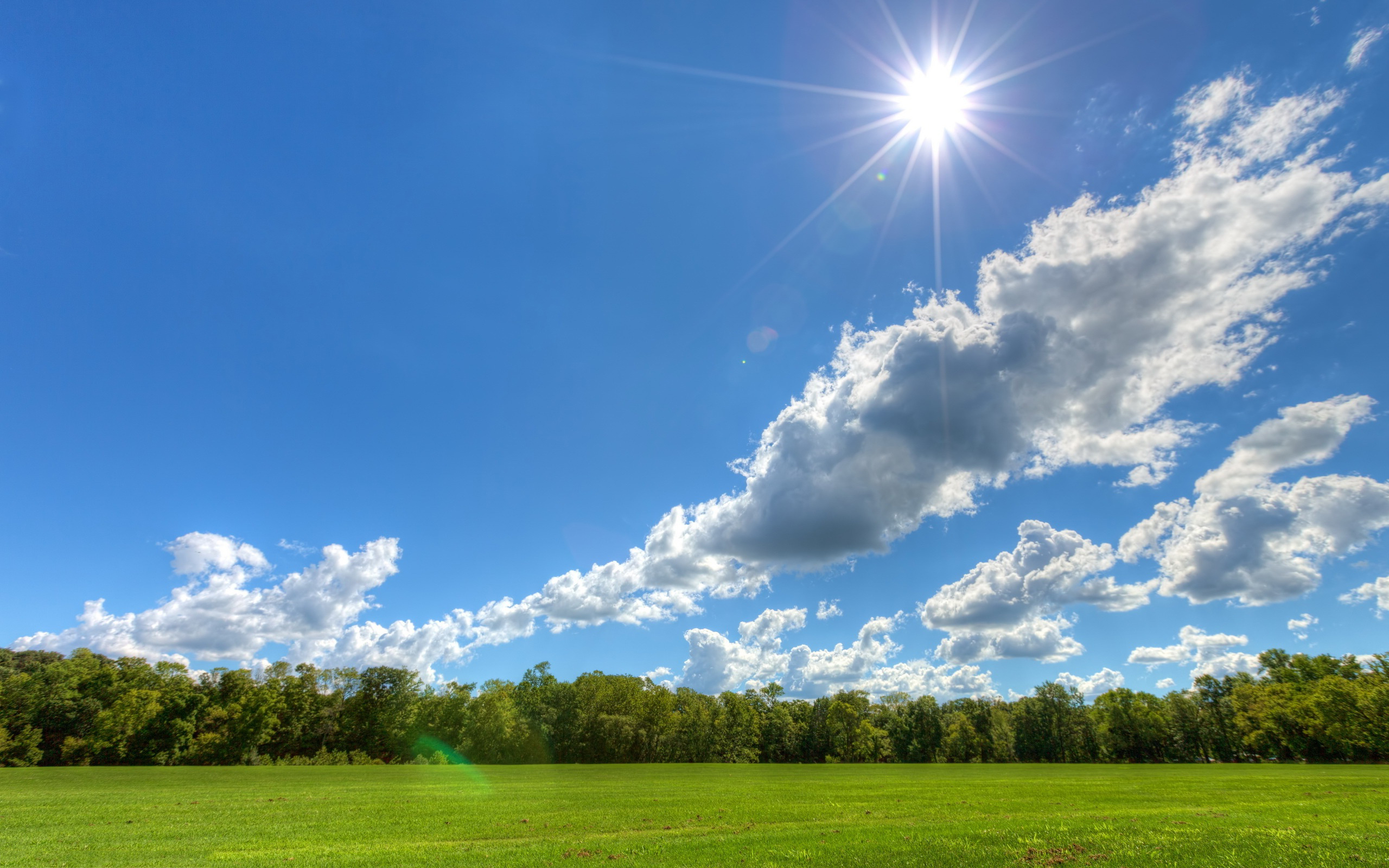 Sunny and Warm Today, Showers/Thunderstorms Tomorrow... Cooler for